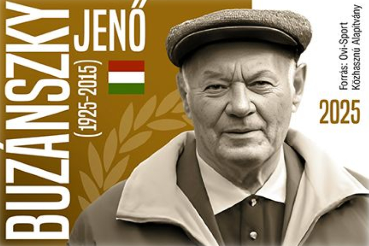 A Magyar Posta tematikus személyes bélyeget bocsátott ki Buzánszky Jenő tiszteletére