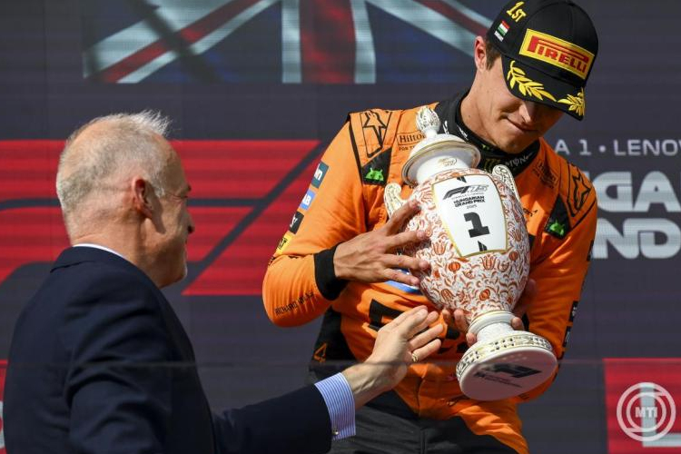 Magyar Nagydíj - Norris: egyáltalán nem voltam benne biztos, hogy működni fog a taktikánk