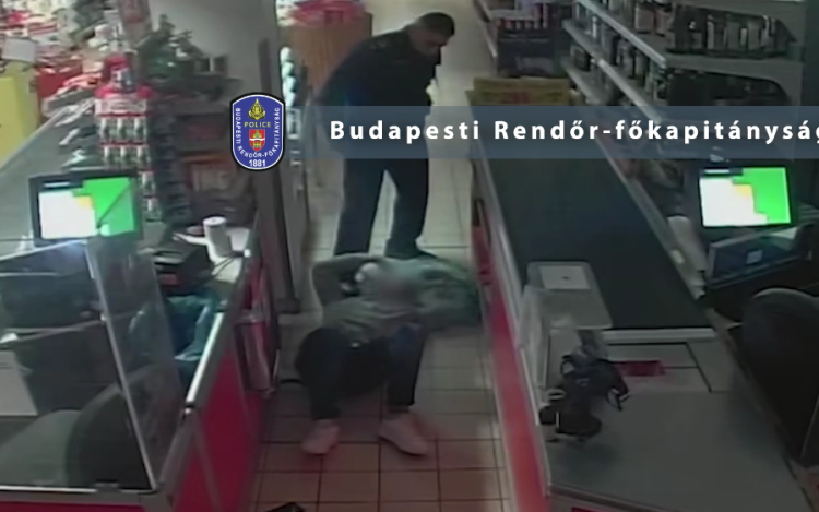 Betört egy üzletbe, majd első dolga volt lefeküdni aludni - Videó